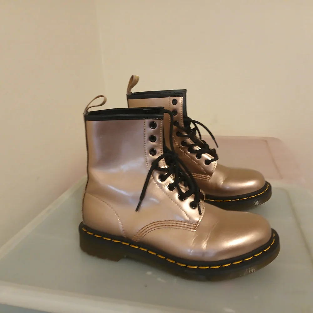 Dr. Martens Black Lace-Up Boots - Picture 2 of 5